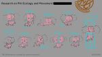  ambiguous_gender big_ears chest_tuft cocone colored_sketch duo embrace english_text fluffy_ears fur grey_background hug humanoid livly_(species) multiple_poses piki_(livly) pink_body pink_fur pose semi-anthro shaking_head simple_background sketch sleeping text tuft unknown_artist watermark 