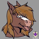  digital_media_(artwork) equid equine furry headshot horse invalid_tag mammal 