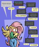  5:6 anthro blackmail blush cellphone english_text equid equine extortion female flustered fluttershy_(mlp) friendship_is_magic hasbro hi_res horse mammal my_little_pony pegasus phone pony questionable_consent scared smartphone solo submissive submissive_female text toonbat wing_boner wings 