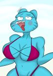  absurd_res anthro cartoon_network domestic_cat felid feline felis female hi_res mammal nicole_watterson panwhisky solo the_amazing_world_of_gumball 