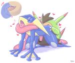  &lt;3 6:5 ambiguous_gender anal anthro anthro_on_anthro anus blush bodily_fluids censored cum duo generation_6_pokemon genital_fluids genitals greninja looking_pleasured male male/ambiguous morito_(artist) nintendo open_mouth oral penis pokemon pokemon_(species) quilladin rimming sex tongue tongue_out video_games 