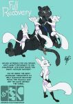  arctic_fox_masseuse_(zootopia) clothing disney english_text female foursome group group_sex hi_res larger_male male male/female necktie renato_manchas robcivecat sex sibling sibling_rivalry simple_background size_difference smaller_female storyboard suit swimwear text url zootopia 