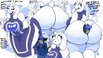  anal anal_vore anthro bovid canid canine canis caprine duo english_text female goat hi_res kc_(kingcreep105) kingcreep105 male male/female mammal mature_female rear_view sequence size_difference text toriel undertale undertale_(series) video_games vore wolf 