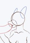  animated anthro breasts duo fellatio female genitals glassfur hi_res male male/female oral penile penis sex sucking unfinished 