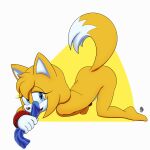 1:1 anthro ass_up blue_eyes butt dildo dildo_in_mouth dildo_lick female fingering fur half-closed_eyes hi_res humanoid innotsu licking masturbation narrowed_eyes oral oral_penetration penetration sega sex_toy sex_toy_in_mouth sex_toy_insertion solo sonic_boom sonic_the_hedgehog_(series) tail tongue tongue_out vaginal vaginal_masturbation yellow_body yellow_fur zooey_the_fox