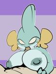 1-upclock anthro big_breasts blue_body breast_play breasts duo fellatio female freckles generation_3_pokemon generation_5_pokemon hi_res huge_breasts kay_(1-upclock) male male/female mudkip nintendo nipples oral panpour penile pokemon pokemon_(species) purple_background romantic romantic_couple sex simple_background sucking_tip titfuck tobias_(1-upclock)