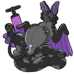  animate_inanimate avian beak feathered_wings feathers gryphon inflatable living_inflatable mythological_avian mythological_creature mythology null_bulge pool_toy solo symrea telegram_sticker wings 
