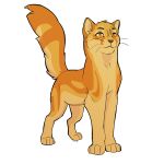  2019 :3 absurd_res alpha_channel ambiguous_gender cel_shading countershading domestic_cat feet felid feline felis feral fluffy fluffy_tail fur hi_res lionblaze_(warriors) male_(lore) mammal markings meow286 orange_eyes paws quadruped shaded simple_background smile solo standing striped_body striped_fur stripes tabby_cat tail transparent_background warriors_(book_series) whiskers yellow_body yellow_fur 