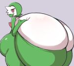 big_breasts big_butt breasts butt female gardevoir generation_3_pokemon hand_on_breast hi_res huge_breasts humanoid hyper hyper_breasts looking_at_viewer nintendo petronoise pokemon pokemon_(species) solo 