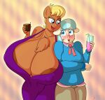  2022 5_fingers alcohol anthro anthrofied areola beverage big_breasts blonde_hair blue_eyes blue_hair blush breasts brown_areola chest_tuft clothing coco_pommel_(mlp) collarbone container cup digital_media_(artwork) dress drinking_glass duo earth_pony equid equine female fingers friendship_is_magic fur glass glass_container glass_cup gunpowdergreentea hair half-closed_eyes hasbro hi_res holding_object horse huge_breasts humanoid_hands hyper hyper_breasts mammal ms._harshwhinny_(mlp) my_little_pony narrowed_eyes nipples open_mouth open_smile orange_body orange_fur pony ribbons smile straw tan_body tuft wine_glass 