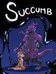 anthro demon dominant duo glistening glistening_body goo_(disambiguation) hi_res jackie_demon lutrine male male/male mammal mind_control mustelid rubber submissive submissive_male tisch tischotter 