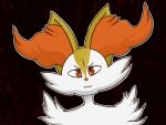  :3 absurd_res anthro braixen cosmic_background fur generation_6_pokemon halfbaked-hope hi_res inner_ear_fluff markings multicolored_body multicolored_fur nintendo pokemon pokemon_(species) red_body red_eyes red_fur shoulder_tuft smile smug solo space space_background tuft video_games white_body white_fur yellow_body yellow_fur 