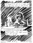  a_story_with_a_known_end black_and_white book cameron_cress comic emsevell english_text hi_res human human_only mammal monochrome not_furry page_number simple_background text webcomic writing_utensil 