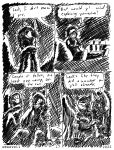  a_story_with_a_known_end ambiguous_gender black_and_white cameron_cress canid canine canis comic emsevell english_text feathered_wings feathers felid feline hi_res human jackal male mammal missing_arm monochrome page_number scarf sidni_(emsevell) sketch text webcomic wings wolf wounded 