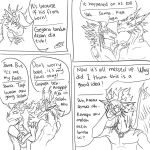  1:1 aetherioux_(nuree_art) angry anthro asian_mythology balloon dragon east_asian_mythology eastern_dragon english_text eyelashes felisal_(nuree_art) female frown group horn humor inflatable larionyx_(nuree_art) line_art looking_at_another male marchy_(nuree_art) monochrome mythology naya_(nuree_art) nuree_art playing raiden_(nuree_art) reevah_(nuree_art) scalie sketch speech_bubble spikes surprise text western_dragon 