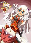  bad_id bad_pixiv_id haradaiko_(arata_himeko) multiple_girls original school_uniform white_hair wings 