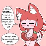  1:1 2020 anthro blush breasts cleavage clothed clothing dialogue domestic_cat english_text erica_(tonytoran) felid feline felis female hi_res mammal mature_female solo talking_to_viewer text tonytoran 