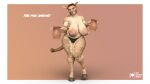  1:1 3d_(artwork) age_difference anthro big_breasts black_clothing black_hooves black_panties black_underwear blue_eyes bodily_fluids bovid bovine breast_milking breasts cattle clothing digital_media_(artwork) english_text female genitals hi_res holding_object hooves horn lactating lowhangingfruit3d mammal mature_anthro mature_female milk nipples panties pussy simple_background size_difference solo text thick_thighs underwear wide_hips 