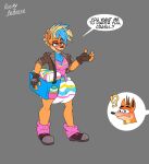  activision anthro blush breasts butt crash_bandicoot crash_bandicoot_(series) diaper duo female fur hi_res male male/female pirate_tawna poofbuttrocky text video_games 