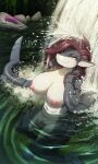  absurd_res anthro bathing buttplug captain_sharkbait dildo female fish hi_res kittell_(artist) looking_at_viewer marine nature plug_(sex_toy) sex_toy shark solo water 
