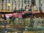  ar_15 assault_rifle gun hello_kitty rifle scope weapon what 