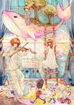  1girl bad_id bad_pixiv_id highres instrument ladder music original sitting tree violin wezn_rikka whale 