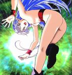  blue_hair breasts crest_of_the_stars lafiel nude photoshop seikai_no_monshou seikai_no_senki 