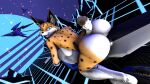  16:9 3d_(artwork) 4k absurd_res aircraft anthro arwing big_butt butt digital_media_(artwork) felid female hi_res huge_filesize looking_at_viewer mammal miyu_lynx motorcycle neonx_45 nintendo nude one_eye_closed solo source_filmmaker star_fox vehicle video_games widescreen wink 