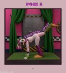  3d_(artwork) ashleyorange avian bird blender_(software) chicken digital_media_(artwork) female five_nights_at_freddy&#039;s five_nights_at_freddy&#039;s:_security_breach galliform gallus_(genus) glamrock_chica_(fnaf) hi_res humanoid kehveli machine phasianid pose robot robot_humanoid scottgames solo video_games yoga yoga_mat 