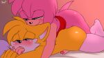  2022 2d_animation amy_rose animated anthro anthro_on_anthro anthro_penetrated anthro_penetrating anthro_penetrating_anthro big_butt black_nose black_pupils blonde_hair blue_eyes blush bouncing_butt butt canid canine clothing crossgender duo ear_blush erection eulipotyphlan foreskin fox from_behind_position front_view ftg_crossgender fti_crossgender fur genitals girly glans green_eyes gynomorph gynomorph/male gynomorph_on_top gynomorph_penetrating gynomorph_penetrating_male hair hedgehog humanoid_genitalia humanoid_penis intersex intersex/male intersex_on_top intersex_penetrating intersex_penetrating_male interspecies krazyelf legwear looking_at_another looking_down looking_pleasured looking_up loop male male_on_bottom male_penetrated mammal miles_prower on_bottom on_top open_mouth penetration penis pink_body pink_clothing pink_fur pink_hair pink_legwear pink_thigh_highs pupils red_glans sega sex smile sonic_the_hedgehog_(series) speed_bump_position tan_body tan_fingernails tan_fur thigh_highs thrusting tongue tongue_out white_body white_fur yellow_body yellow_fingernails yellow_fur 