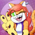  ariel_(disambiguation) ariel_the_tiger ariel_the_tricky_tiger avatar_(disambiguation) fan_character hi_res icon invalid_tag super_hero_character tiger_girl videogame_mascot 