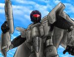  cloud commentary_request crossover gobots gunpod helmet horse_girl jetfire leader-1 macross mayano_top_gun_(umamusume) mecha mechanization parody pete_&quot;maverick&quot;_mitchell pilot_helmet prototype robot science_fiction sketch top_gun transformers umamusume upper_body variable_fighter 