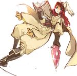  akr_et bad_id bad_pixiv_id blazblue blue_eyes head_wings long_hair red_hair solo tsubaki_yayoi 