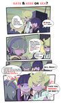  2boys bad_id bad_pixiv_id blush brief_(psg) candy comic english engrish food genderswap highres laphy lollipop multiple_boys panty_&amp;_stocking_with_garterbelt panty_(psg) ranguage stocking_(psg) 