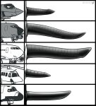  absurd_res aircraft airplane blush dire_aircraft dire_machine dire_vehicle genitals group hi_res ivxair3p jet living_aircraft living_machine living_vehicle looking_pleasured machine male penile penis penis_size_chart vehicle 