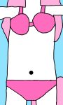  clothing equid equine horn mammal maxandrubyfan panties pink_clothing pink_panties pink_underwear trinket underwear unicorn 