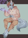  alixx_(character) andromorph anthro canid canine dn_nou fox hi_res intersex male male/male mammal solo 