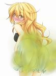  blonde_hair blush fart gas yellow_eyes 