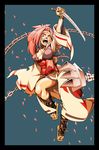  amputee baiken chain claws facepaint guilty_gear highres japanese_clothes katana one-eyed pink_hair ponytail red_eyes scar scar_across_eye solo sword weapon ysk! 