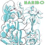  alolan_form alolan_ninetales anthro big_breasts big_dom_small_sub blush bodily_fluids breasts clothed clothing digital_drawing_(artwork) digital_media_(artwork) dominant duo fellatio female genital_fluids haribo-arts hi_res interspecies male male/female male_penetrating mature_female multi_tail nintendo oral penetration penile pokemon pokemon_(species) pokephilia regional_form_(pokemon) sex simple_background size_difference video_games 