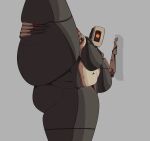  absurd_res alternate_species breasts female flexible genitals glados hi_res humanoid humanoidized machine not_furry one_leg_up overweight overweight_female portal_(series) portrait presenting presenting_pussy pussy raised_leg robot robot_humanoid solo splits spread_legs spreading standing thick_thighs three-quarter_portrait valve vertical_splits veskorart video_games 