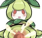  arms_tied blush bodily_fluids bound breath censored crying duo ejaculating_cum ejaculation empty_eyes erection eyebrow_through_hair eyebrows eyes_closed female female_focus forced front_view generation_5_pokemon genital_fluids genitals green_body hair hein_(pixiv) human interspecies leaf leaking leaves_in_hair looking_at_viewer lying male male/female mammal nintendo on_back penetration penile penile_penetration penis_in_pussy petilil plant pokemon pokemon_(species) pokephilia pussy rape red_eyes rope simple_background tears translucent translucent_hair vaginal vaginal_penetration video_games white_background 