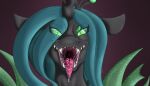  absurd_res arthropod beatricethecow bodily_fluids changeling changeling_queen drooling fangs female feral friendship_is_magic hasbro hi_res my_little_pony oral_vore queen_chrysalis_(mlp) saliva solo vore 