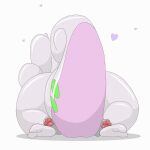  2_toes 4_toes ambiguous_gender animated dragon duo feet generation_6_pokemon goodra nintendo orcaxdragon pokemon pokemon_(species) simple_background squish thick_thighs toes video_games 