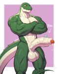  2022 abs absurd_res anon anthro balls barazoku biceps big_balls big_muscles big_penis bodily_fluids border crocodile crocodilian crocodylid crossed_arms cum cum_drip directional_arrow dripping duo e-zoid english_text erection foreskin genital_fluids genitals helm_(connivingrat) hi_res huge_balls huge_muscles huge_penis human human_on_anthro humanoid_genitalia humanoid_penis interspecies looking_at_another macro male male/male mammal muscular muscular_anthro muscular_male navel non-mammal_balls nude on_penis pecs penis purple_background quads reptile scales scalie signature simple_background sitting size_difference smile standing teeth text thick_penis vein veiny_penis white_border ych_(character) 