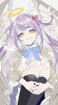  1girl absurdres angel braid closed_mouth dot_nose feathered_wings fingernails floating_hair frown halo highres light_purple_hair looking_at_viewer omutatsu sad sitting socks tuyu_(band) white_hair wings 