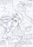  black_and_white building car_door cloud cloudscape comic dialogue english_text kitfox-crimson machine mecha metal_tail monochrome one_panel_comic sketch sky speech_bubble technology text window zero_pictured 