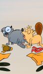  absurd_res all_fours anal beaver camp_lazlo cartoon_network caviid clothing clothing_aside doggystyle duo eyewear from_behind_position glasses grey_background guinea_pig hi_res licking male male/male mammal nude oral r4c00n rimming rodent samson_clogmeyer sex simple_background tongue tongue_out wilbert_(camp_lazlo) 