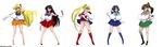  5girls aino_minako ass bishoujo_senshi_sailor_moon blush breasts cleavage hg_chagawa highres hino_rei huge_breasts kino_makoto large_breasts mizuno_ami multiple_girls nipples panties sailor_jupiter sailor_mars sailor_mercury sailor_moon sailor_venus smile tsukino_usagi underwear 