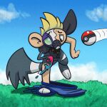  animated generation_9_pokemon grafaiai nintendo pokeball pokemon pokemon_(species) transformation trevor-fox video_games 